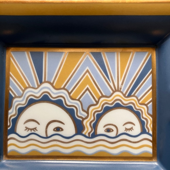 VINTAGE HERMÈS PARIS SUN&MOON Ashtray/Change Tray - Picture 2 of 14